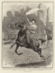 Victory, Ladies tilting at the Ring in Teneriffe
